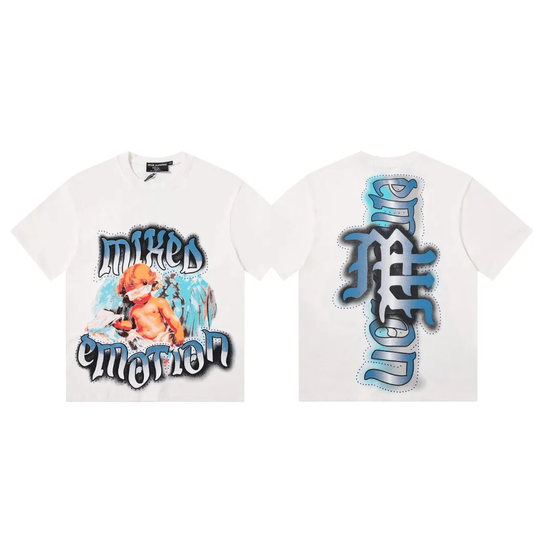 E 8122#Cream White/ ｜ MIXED EMOTION In Stock （ ） T （fabric):32 Sizes（size）：S-M L X L ： （colour）：Cream White/ 👉